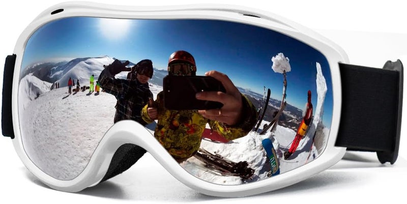 AVV Store Ski Goggles UV Protection, Anti-Fog Snowboard Snow Goggles OTG for Men Women Adults & Youths - Image 1